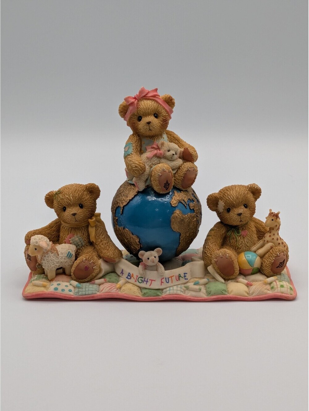 Cherished Teddies Desiree Karina Shawn A Bright Future (110009R) 2002, St. Jude